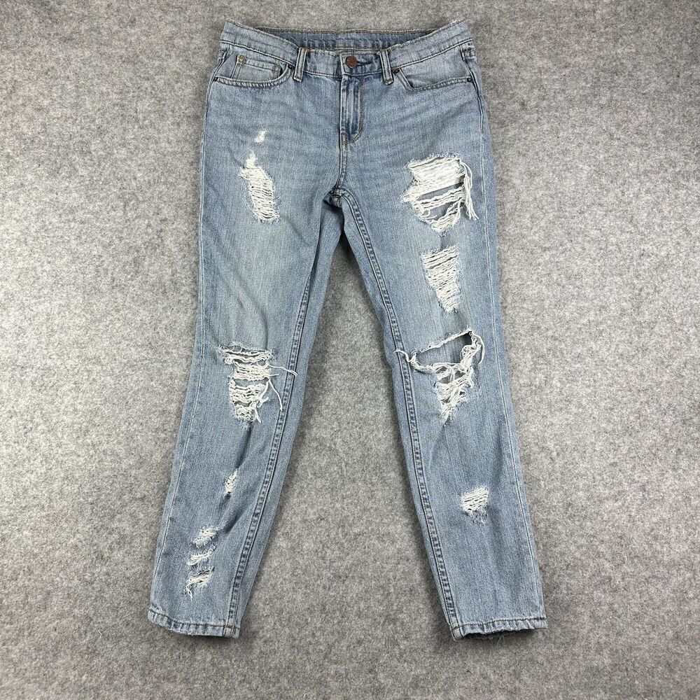 BDG Urban Outfitters Jeans Womens 26W (31 Meas) Relaxed Destroyed Slim Boyfriend